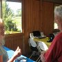 Patti Wallentine Stirrett (left) and Marilyn Studebaker Haynes